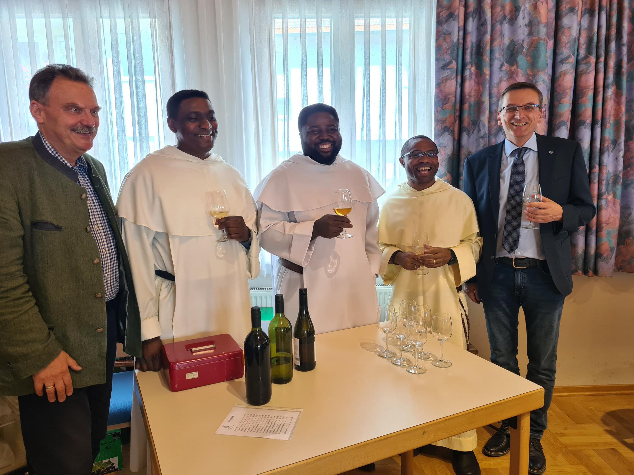Messwein Verkostung