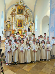 Erstkommunion in Föhrenau und Lanzenkirchen