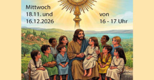 „Lasset die Kinder zu mir kommen“  Kinderanbetung